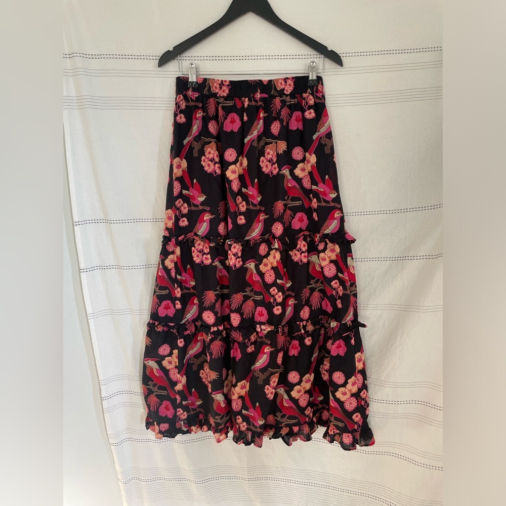 Floral Ruffle Maxi Dress - Picture 13 of 15